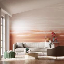 Manzara | Ombre Sunset Wall Panel -Home Wallpaper 112918 2