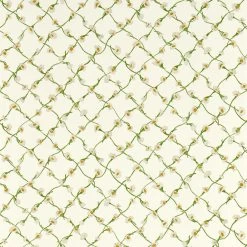 Daisy Trellis | Flower Chain Wallpaper