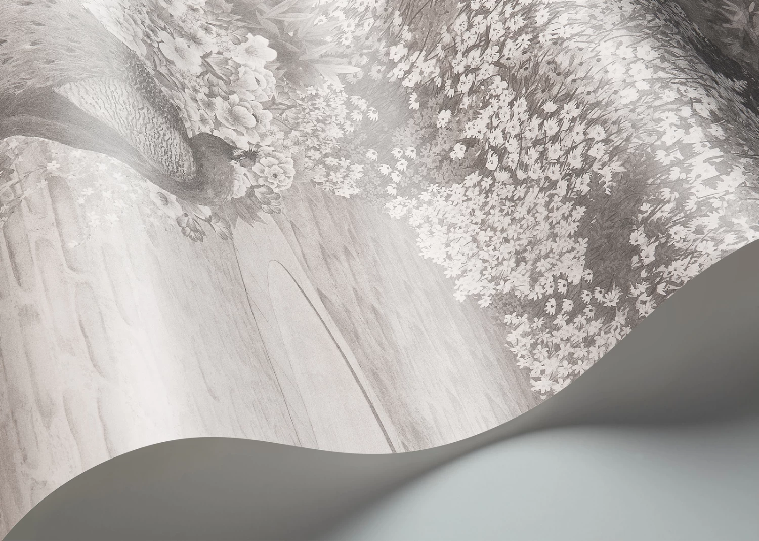 Idyll | Metallic Landscape Wall Mural 2 Idyll | Metallic Landscape Wall Mural - Image 2