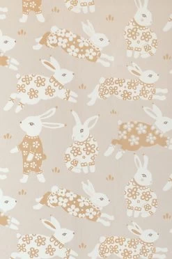 Garden Party | Flower Bunnies Wallpaper