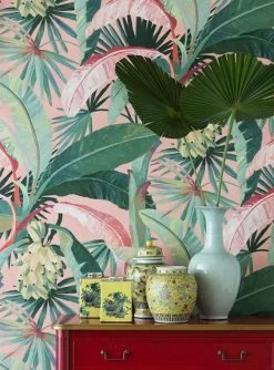 La Palma | Coral Tropical Wallpaper