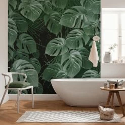 Monstera On Marble | P035-VD2