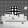 Dots Black & White - Inverted