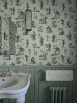 Safari Soiree | Jungle Toile Wallpaper