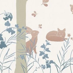Mural | Forest Animals -Home Wallpaper 43455 3