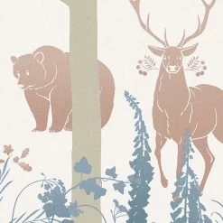 Mural | Forest Animals -Home Wallpaper 43455 4