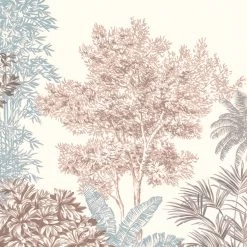 Mural | Painted Trees -Home Wallpaper 43469 5