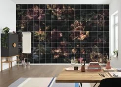 Komar Mural | Tile Flowers