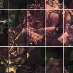 Komar Mural | Tile Flowers -Home Wallpaper 43551 3