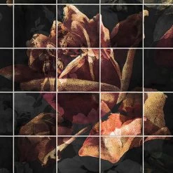 Komar Mural | Tile Flowers -Home Wallpaper 43551 5