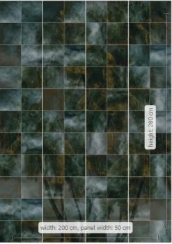 Komar Mural | Palm Puzzle -Home Wallpaper 43563 2