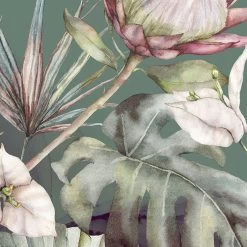 Komar Mural | Monsterawelt Green Tropical -Home Wallpaper 43566 6