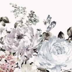 Komar Mural | Posy Pink, Green & Blue Flowers -Home Wallpaper 43575 4