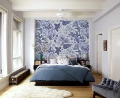 Komar Mural | Bleuet | Blue Flowers