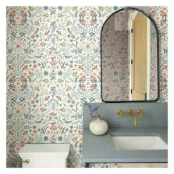 YORK Rifle | Wildwood Botanical Floral Beige/Neutral -Home Wallpaper 43634 3