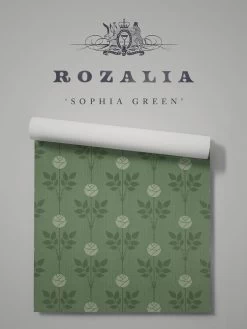 Rozalia | Nostalgic Floral Wallpaper -Home Wallpaper 43939 4