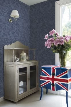 British Heritage | KT20706 - Bird Damask -Home Wallpaper 44227 2