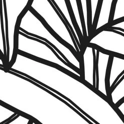 Mural | Savanna - Tropical Black & White -Home Wallpaper 44254 7