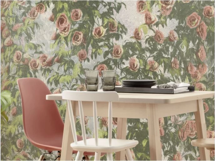 Mural Wall Roses 3 Mural Wall Roses - Image 3