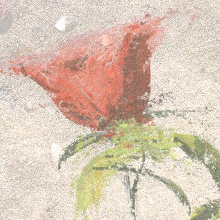 Mural Wall Roses 5 Mural Wall Roses - Image 5