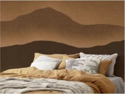 Mural Macchiato Mountains - Abstract -Home Wallpaper 44264 2