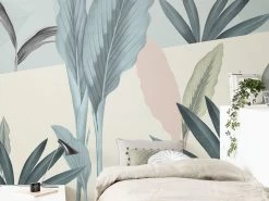 Mural | Naïve - Pastel Plants -Home Wallpaper 44291 2