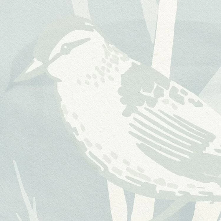 Mural | Reed - Relaxing Blue Grasses 8 Mural | Reed - Relaxing Blue Grasses - Image 8