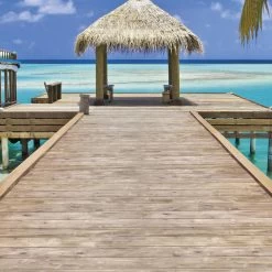 Beach Resort | Island Pier Mural -Home Wallpaper 8 921 2