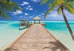 Beach Resort | Island Pier Mural