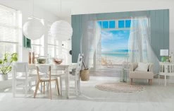 Malibu | Beach Window View Mural