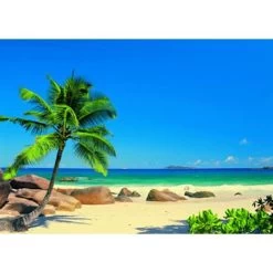 Mural | Seychellen - Tropical Beach