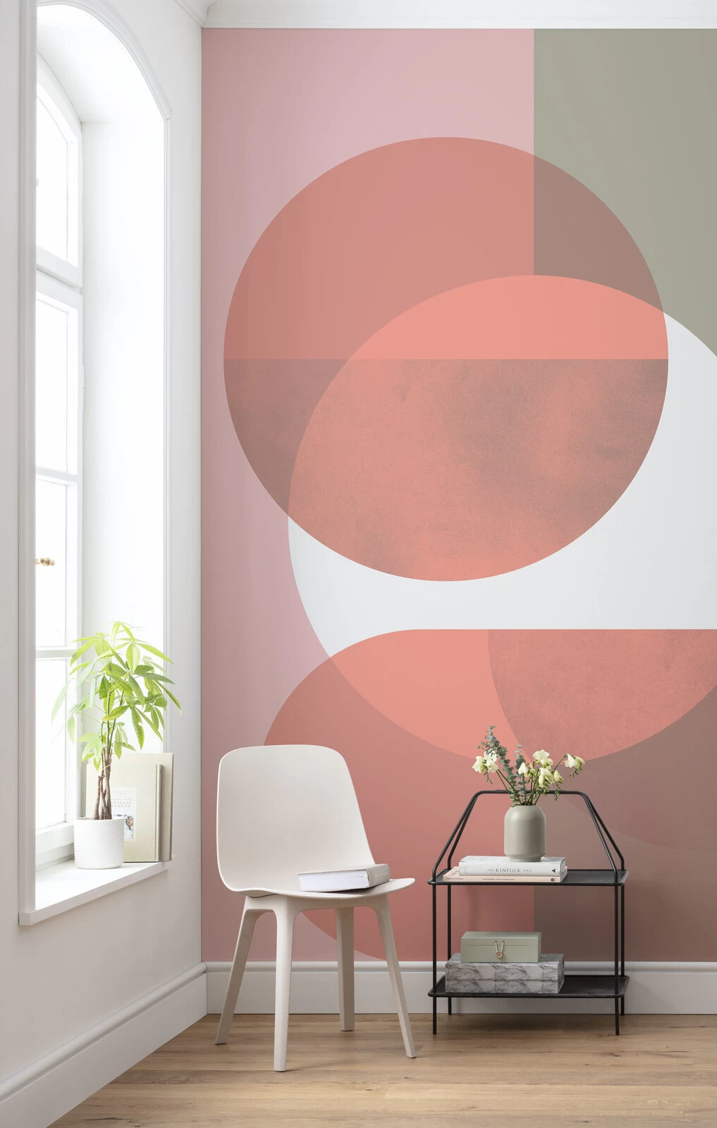 Form | Peachy Geometric Mural 2 Form | Peachy Geometric Mural - Image 2