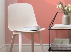 Form | Peachy Geometric Mural 9 Form | Peachy Geometric Mural -Home Wallpaper B2 004 2