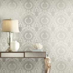 YORK Imperial Damask Wallpaper -Home Wallpaper DM4904 2