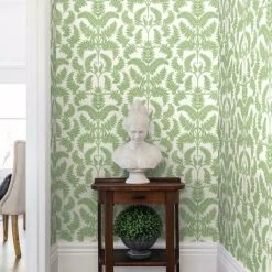 YORK Royal Fern Damask Wallpaper -Home Wallpaper DM4961 2