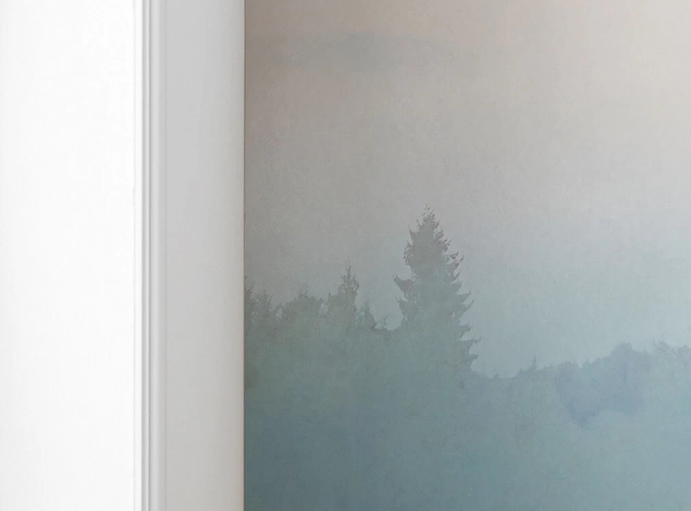 Hazy Hush | Sunrise Landscape Mural 3 Hazy Hush | Sunrise Landscape Mural - Image 3