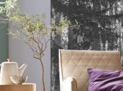 Lustres Lapland | Charcoal Forest Mural 10 Lustres Lapland | Charcoal Forest Mural -Home Wallpaper IF2 014 2