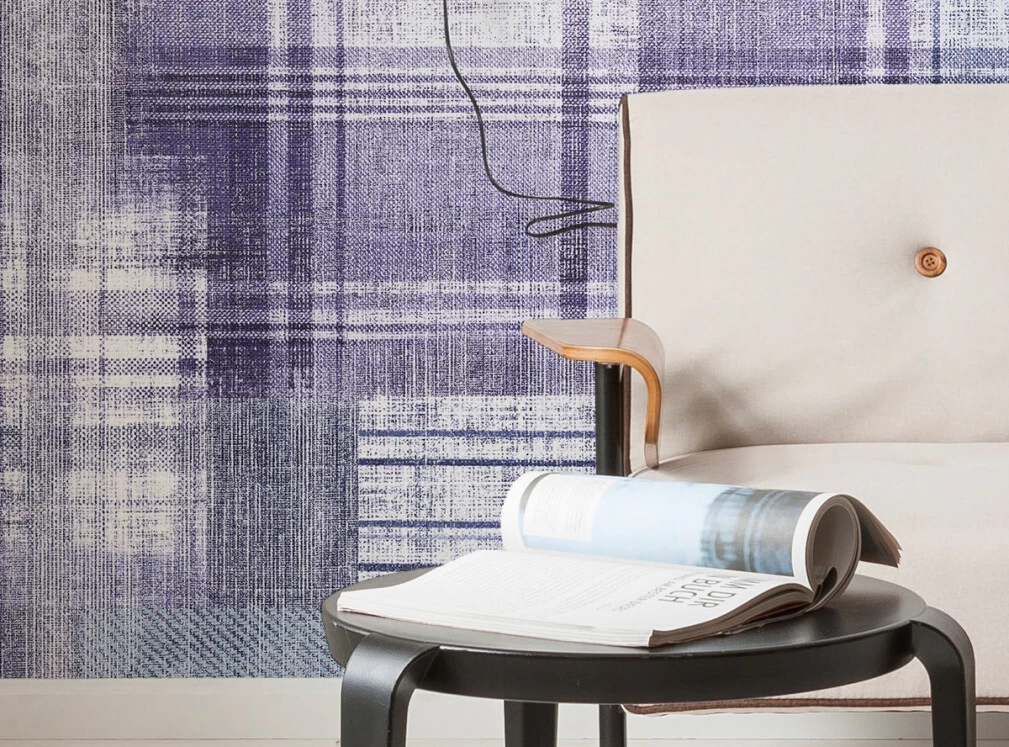 Unique Unity | Purple Patchwork Mural 3 Unique Unity | Purple Patchwork Mural - Image 3