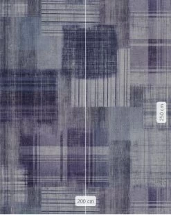 Unique Unity | Purple Patchwork Mural 11 Unique Unity | Purple Patchwork Mural -Home Wallpaper IF2 025 3