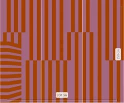Maximal Minimalism | Abstract Stripe Mural -Home Wallpaper IF3 048 3