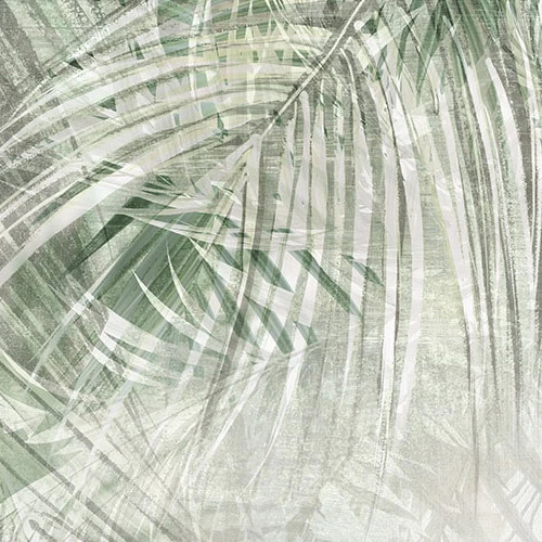 Botanical Boho | Green Palm Mural 6 Botanical Boho | Green Palm Mural - Image 6