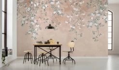 Hanging Hanami | Branching Flower Mural