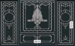 Classy Castle | French Panel Mural 11 Classy Castle | French Panel Mural -Home Wallpaper IF4 079 3