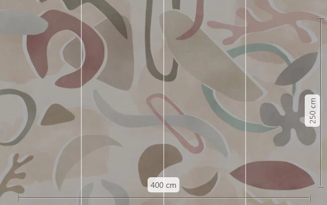 Paradox Parallelogramm | Pastel Shapes Mural 4 Paradox Parallelogramm | Pastel Shapes Mural - Image 4