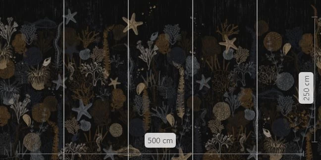 Deep Delight | Ocean Floor Mural 4 Deep Delight | Ocean Floor Mural - Image 4