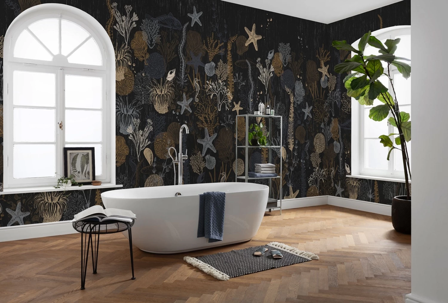 Deep Delight | Ocean Floor Mural 1 Deep Delight | Ocean Floor Mural