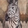 Zebra | Simple Animal Mural