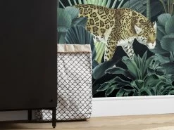 Jungle Night | Shadowy Tropics Mural -Home Wallpaper X4 1027 2