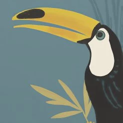 Enchanted Jungle | Shadowy Tropics Mural -Home Wallpaper X7 1013 4