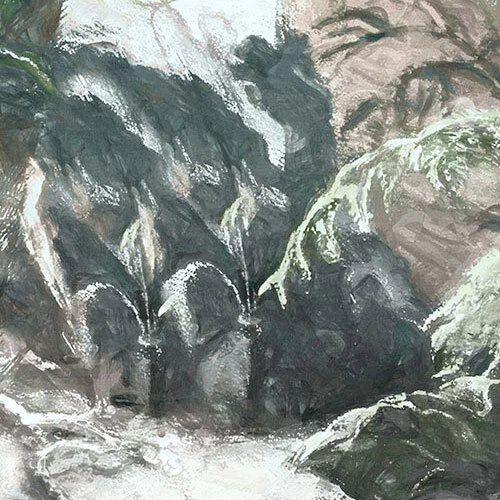 Fata Morgana | Watercolour Forest Mural 6 Fata Morgana | Watercolour Forest Mural - Image 6